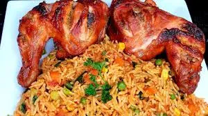 Fried rice with chicken