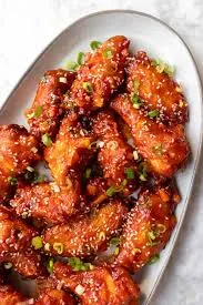Honey garlic chicken wings (10 pieces)