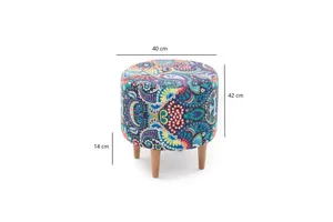 Viola Puffy with Flower