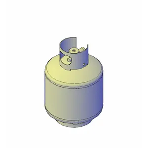 Mild Steel Mini Gas Cylinder, For Home, 5 Ltr Mild Steel Mini Gas Cylinder