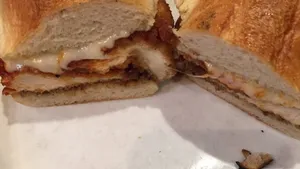 Chicken Cutlet Parmigiana Sandwich