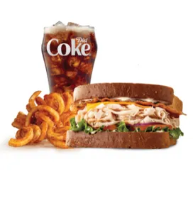 ROAST TURKEY RANCH & BACON SANDWICH MEAL (L)