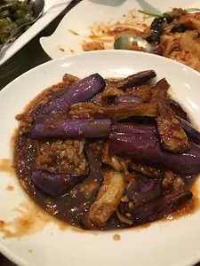 Eggplant With/Garlic Sauce