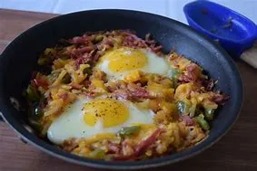 Corned Beef Hash And Eggs