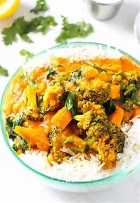 Curry Vegetable Lunch