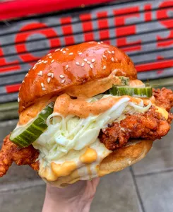 The "Louie " Spicy Crispy Chicken Sandwich
