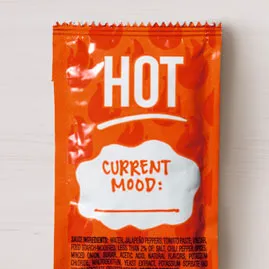 HOT SAUCE PACKET Vegetarian