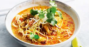 Curry Chicken Noodle Soup 咖喱鸡汤面