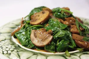 Spinach & Mushroom