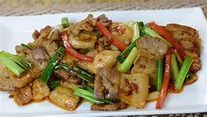 Twice Cooked Pork Dinner Special