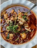 Braised Fish Filet w. Asian Chili