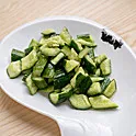 Cucumber in Garlic Dressing