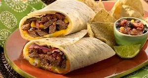 Grilled Skirt Steak Wrap