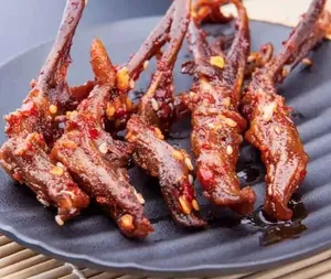 Stir Fried Duck Tongue With Chili