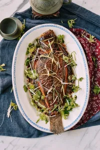 Brown Sauce Flounder 紅燒龍利