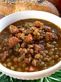 LENTIL WITH SAUSAGE
