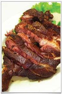 Shredded Camphur Tea Smoked Duck