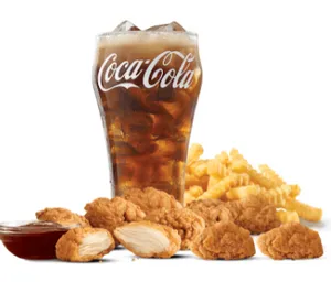 PREMIUM 9PC CHICKEN NUGGETS MEAL (M)