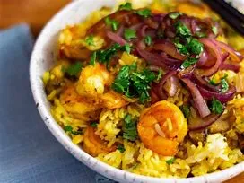 SHRIMP BIRYANI