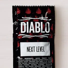 DIABLO SAUCE PACKET Vegetarian
