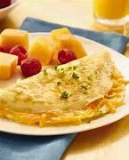 American Cheese Omelette