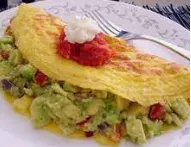 Guacamole Omelette