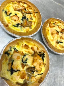 Salmon & Watercress Tart