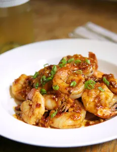 Sauteed Prawns With Spicy Garlic Sauce