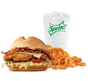 CHICKEN BACON SWISS SANDWICH MEAL (M)